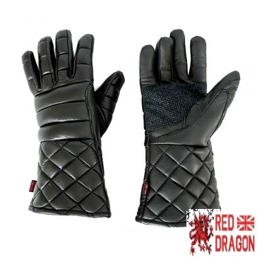 Red Dragon Padded Swordsman’s Gloves